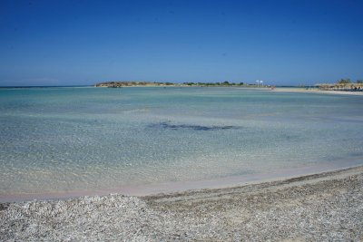 Elafonissi beschermt zijn roze zand met strenge regels